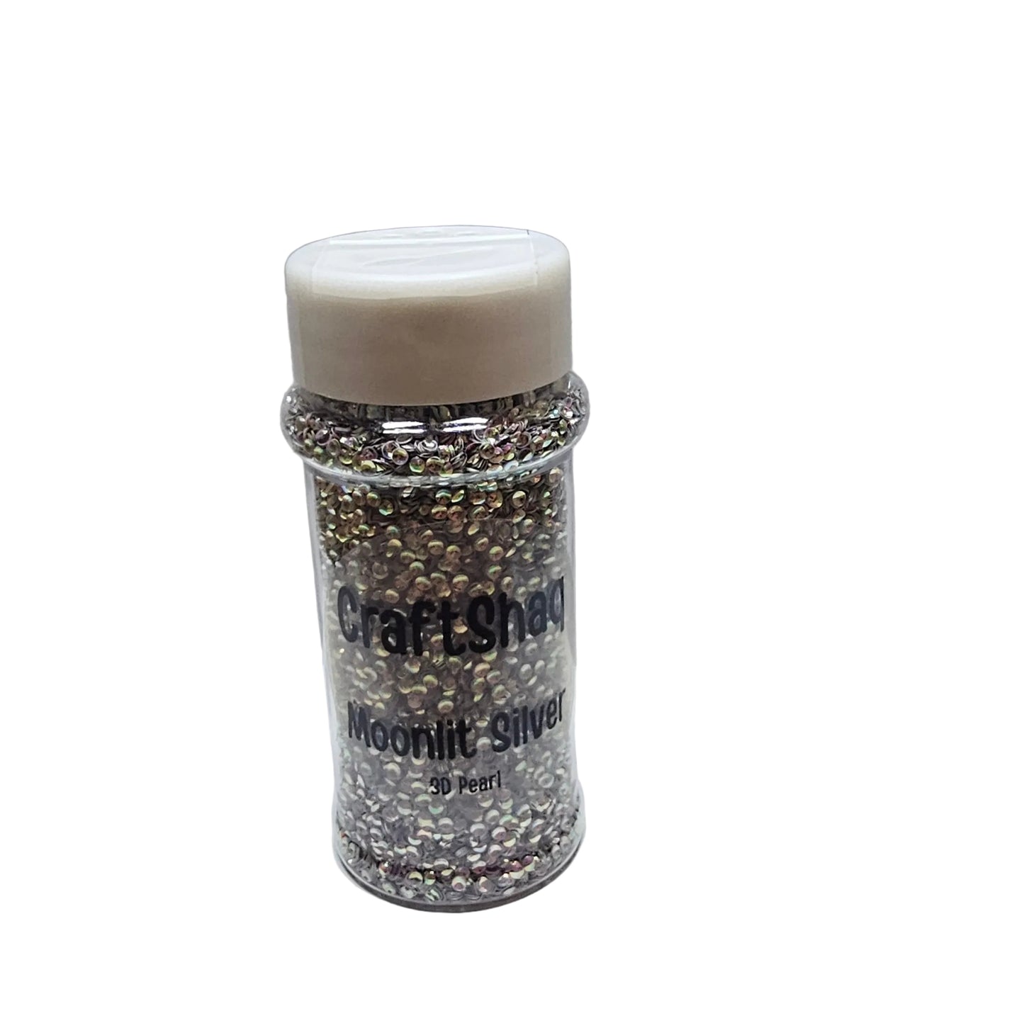 3D pearl - moonlit silver