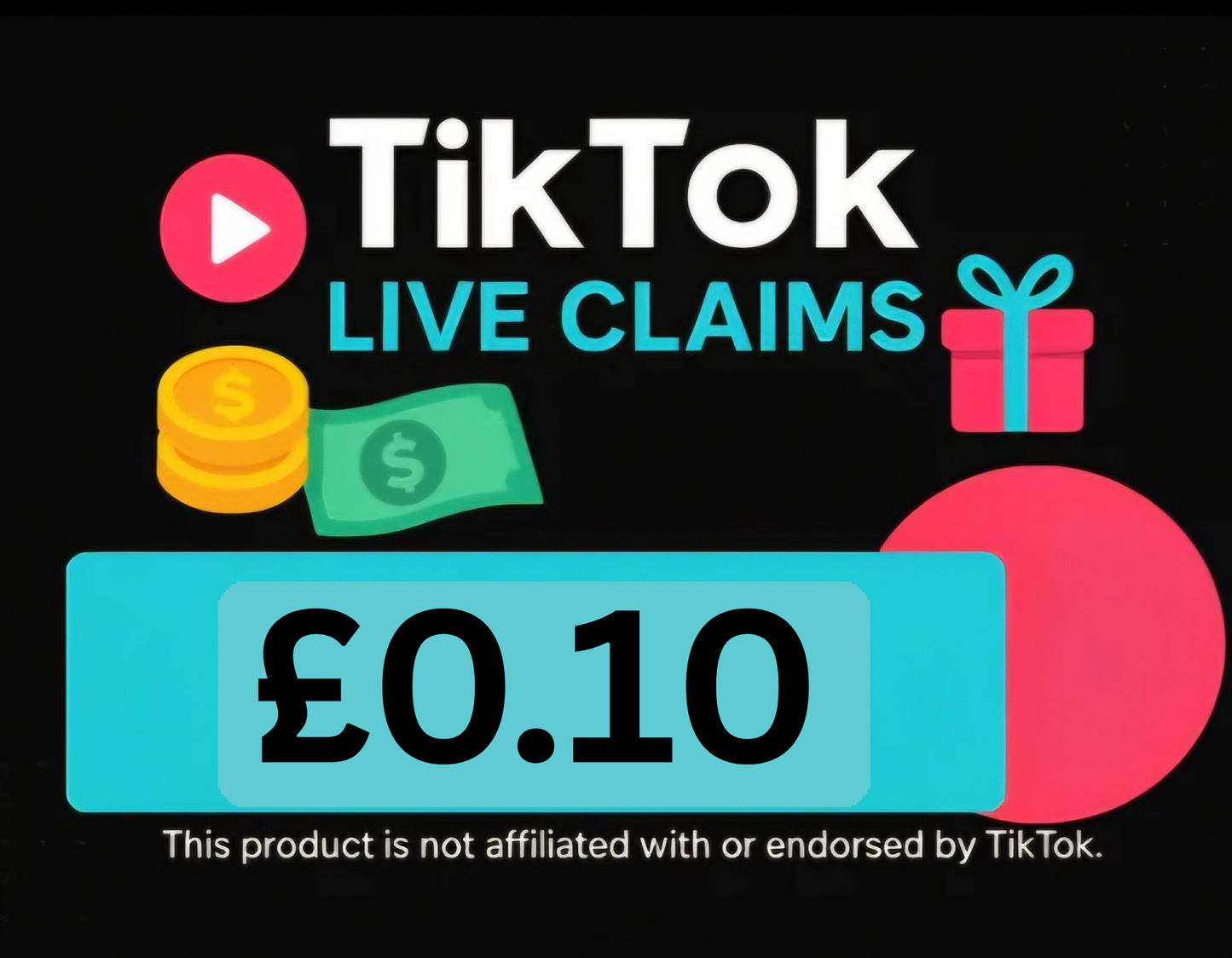 Live claim £0.10