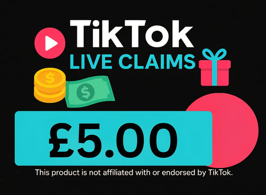 live claim £5.00