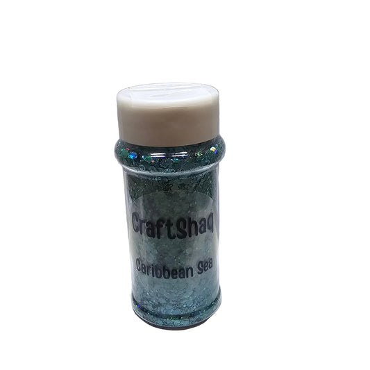 Glitter - caribbean sea